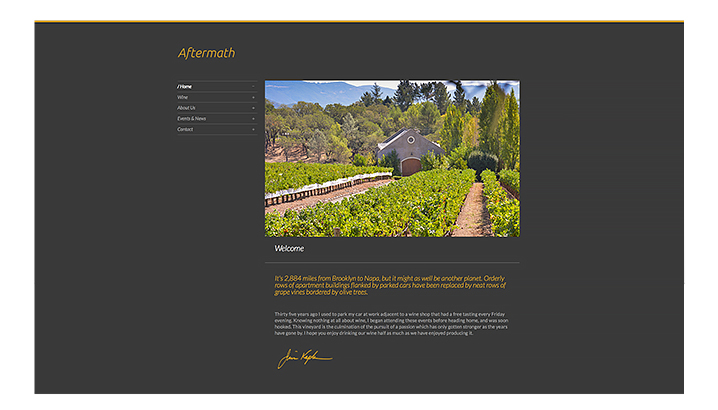 Aftermath Cabernet Sauvignon